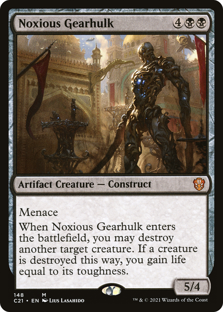 Image of Noxious Gearhulk (C21-148) - Commander 2021