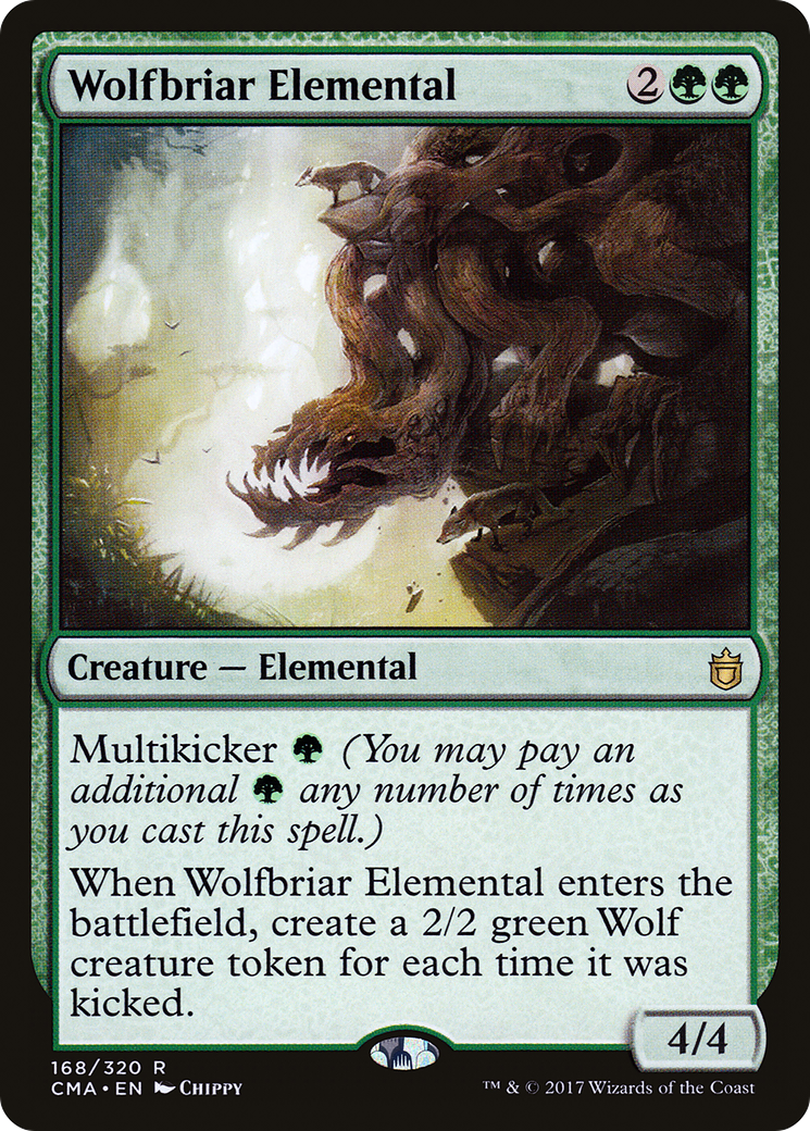 Image of Wolfbriar Elemental (CMA-168) - Commander Anthology