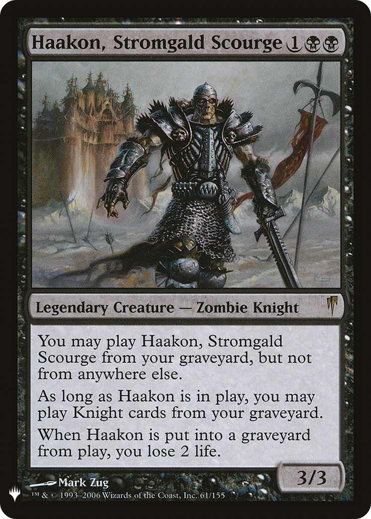 Image of Haakon, Stromgald Scourge (LIST-CSP-61) - The List