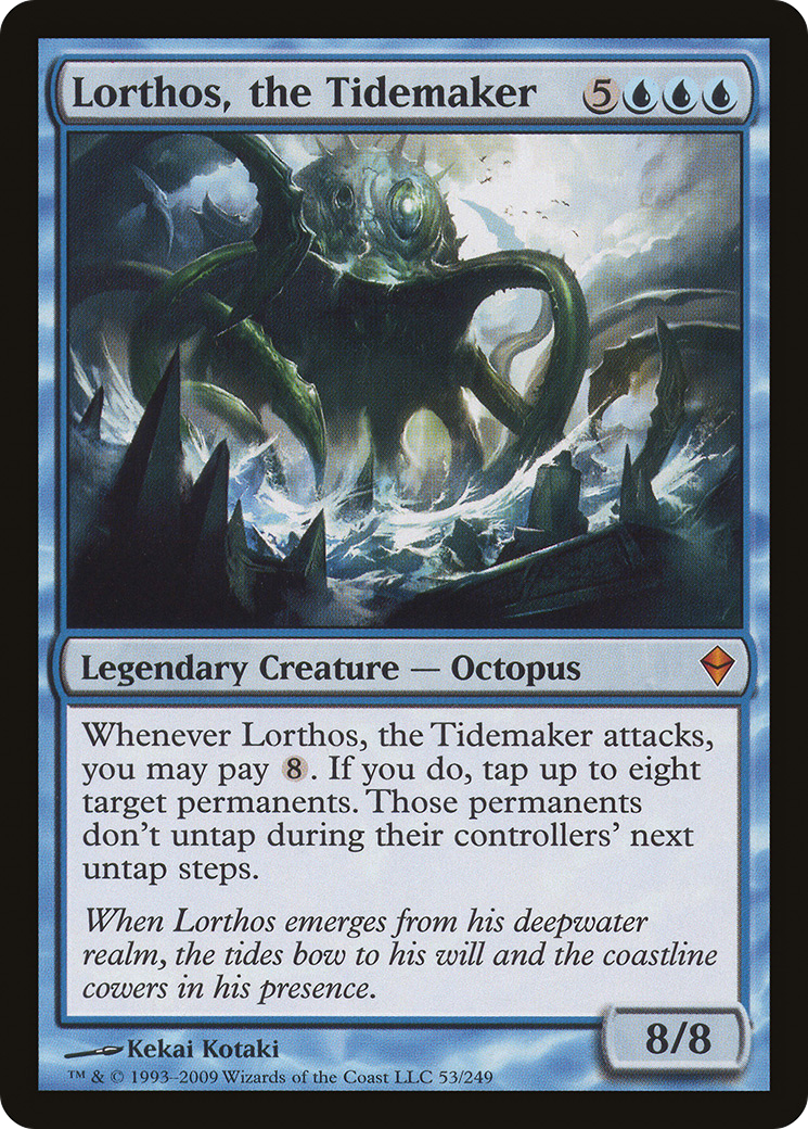 Image of Lorthos, the Tidemaker (ZEN-053) - Zendikar Foil