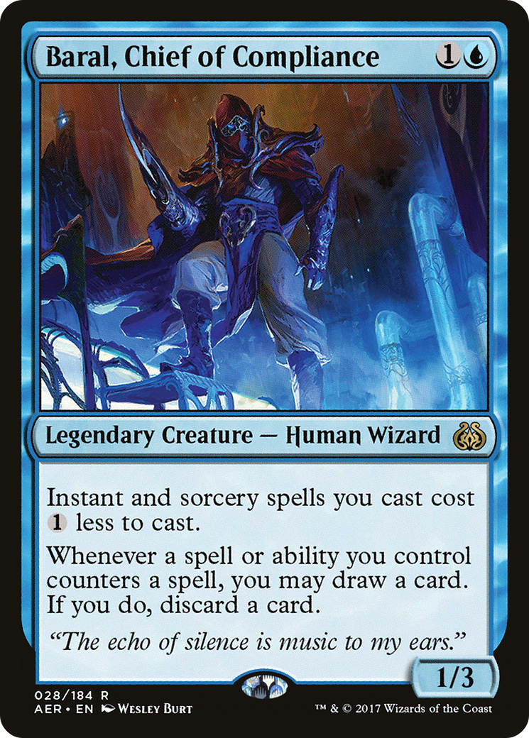 Image of Baral, Chief of Compliance (AER-028) - Aether Revolt Foil