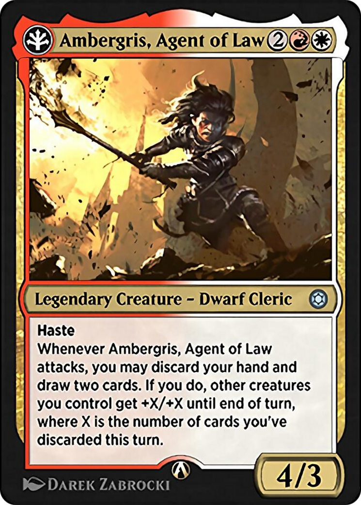 Image of Ambergris, Agent of Law (HBG-12W) - Alchemy Horizons: Baldur's Gate
