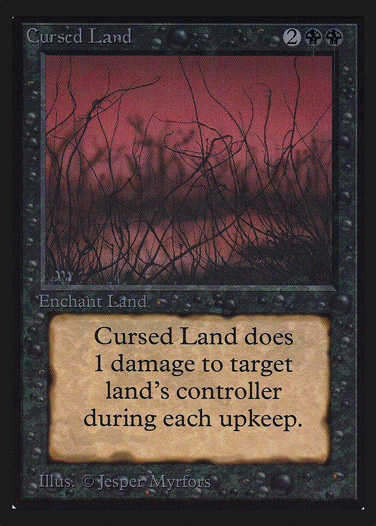 Image of Cursed Land (IE) (IED-) - Intl. Collectors' Edition