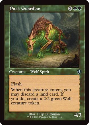 Image of Pack Guardian (Retro Frame) (INR-416) - Innistrad Remastered