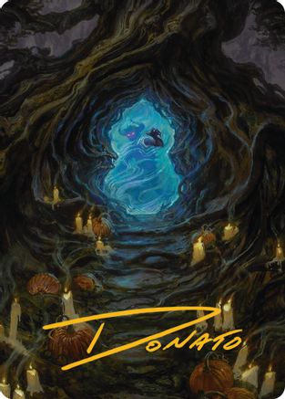 Image of Conjurer's Closet Art Card (Gold-Stamped Signature) (AAINR-017) - Art Series: Innistrad Remastered