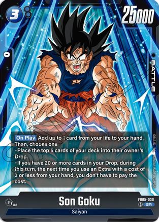 Image of Son Goku - FB05-030 (FB05-030) - New Adventure Holofoil
