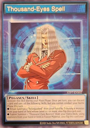 Image of Thousand-Eyes Spell (STP7-ENS02) - Speed Duel: Tournament Pack 7 1st Edition