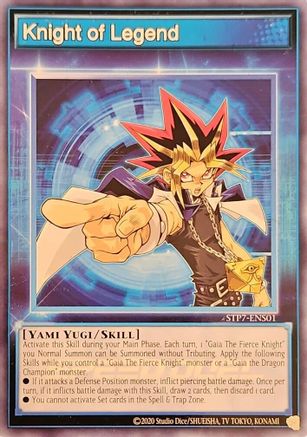 Image of Knight of Legend (STP7-ENS01) - Speed Duel: Tournament Pack 7 1st Edition