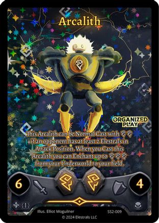 Image of Arcalith (Gold OP Stamp) (SS2-009) - Shattered Stars Chapter 2 SS2 Holo
