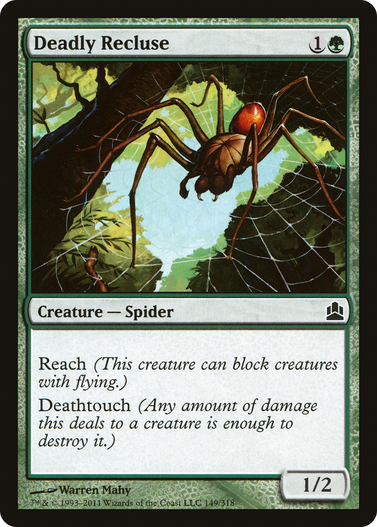 Image of Deadly Recluse (CMD-149) - Commander 2011