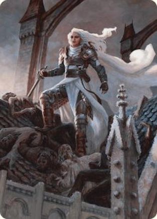 Image of Thalia, Heretic Cathar Art Card (AAINR-002) - Art Series: Innistrad Remastered
