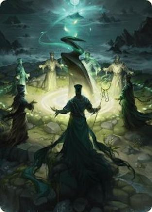 Image of Cryptolith Rite Art Card (AAINR-014) - Art Series: Innistrad Remastered