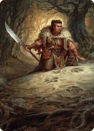 Image of Tireless Tracker Art Card (AAINR-016) - Art Series: Innistrad Remastered