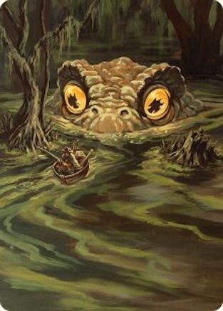 Image of The Gitrog Monster Art Card (AAINR-025) - Art Series: Innistrad Remastered