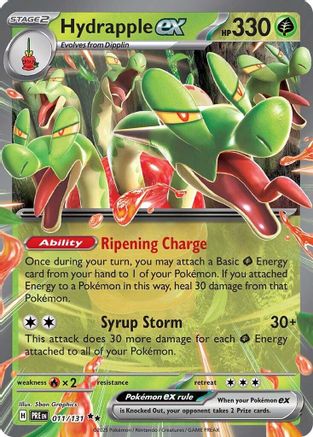 Image of Hydrapple ex 011/131  - Holofoil SV Prismatic Evolutions - Double Rare