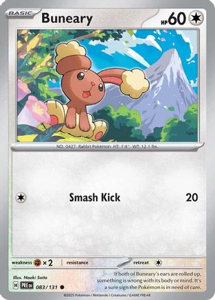 Image of Buneary 083/131  SV Prismatic Evolutions - Common