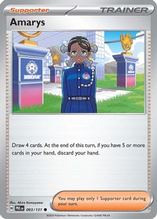 Image of Amarys 093/131  SV Prismatic Evolutions - Common
