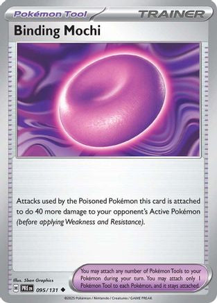 Image of Binding Mochi 095/131  SV Prismatic Evolutions - Uncommon
