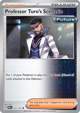 Image of Professor Turo's Scenario 121/131  SV Prismatic Evolutions - Uncommon