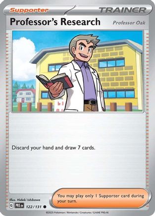 Image of Professor's Research [Professor Oak] 122/131  SV Prismatic Evolutions - Common