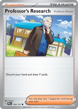 Image of Professor's Research [Professor Rowan] 124/131  SV Prismatic Evolutions - Common