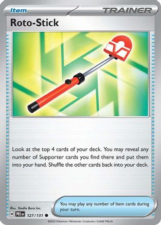 Image of Roto-Stick 127/131  SV Prismatic Evolutions - Common