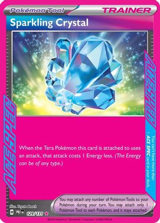 Image of Sparkling Crystal 129/131  - Holofoil SV Prismatic Evolutions - ACE SPEC Rare