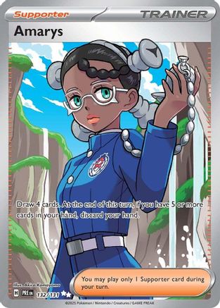 Image of Amarys 132/131  - Holofoil SV Prismatic Evolutions - Ultra Rare
