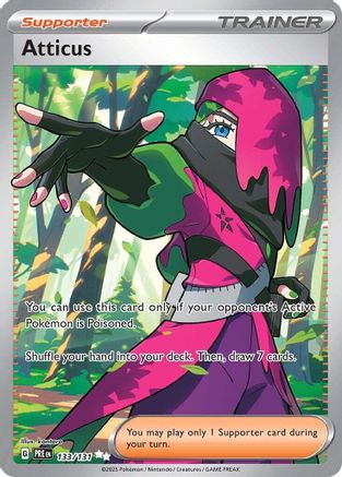 Image of Atticus 133/131  - Holofoil SV Prismatic Evolutions - Ultra Rare