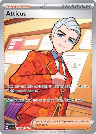 Image of Atticus 134/131  - Holofoil SV Prismatic Evolutions - Ultra Rare