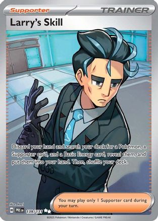 Image of Larry's Skill 139/131  - Holofoil SV Prismatic Evolutions - Ultra Rare