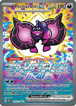 Image of Pecharunt ex 163/131  - Holofoil SV Prismatic Evolutions - Special Illustration Rare