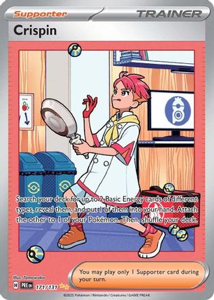 Image of Crispin 171/131  - Holofoil SV Prismatic Evolutions - Special Illustration Rare
