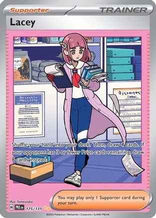 Image of Lacey 175/131  - Holofoil SV Prismatic Evolutions - Special Illustration Rare