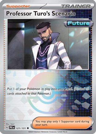Image of Professor Turo's Scenario (Poke Ball Pattern) 121/131  - Holofoil SV Prismatic Evolutions - Uncommon