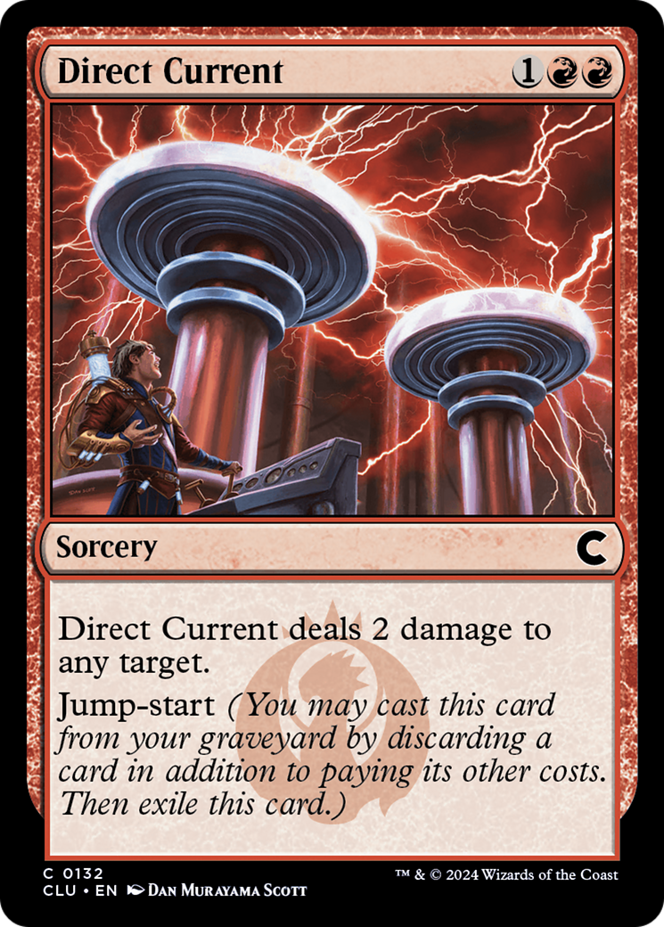 Image of Direct Current (CLU-132) - Ravnica: Clue Edition