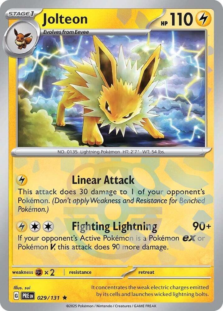 * Jolteon (Master Ball Pattern) - 029/131