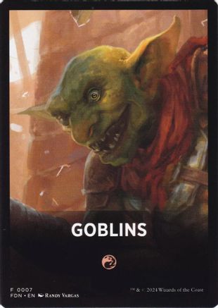 Image of Goblins Theme Card (FDN-007) - Foundations