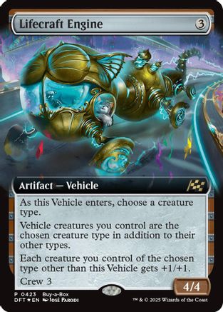 Image of Lifecraft Engine (Extended Art) (BABP-423) - Buy-A-Box Promos Foil