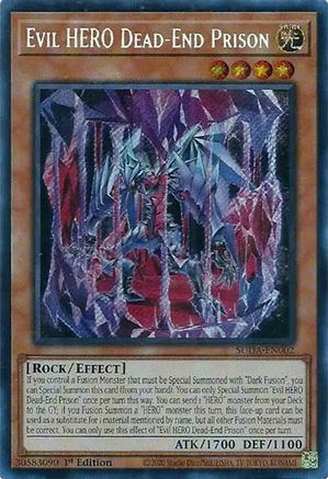 Image of Evil HERO Dead-End Prison (SUDA-EN002) - Supreme Darkness 1st Edition