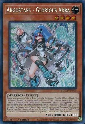 Image of Argostars - Glorious Adra (SUDA-EN010) - Supreme Darkness 1st Edition