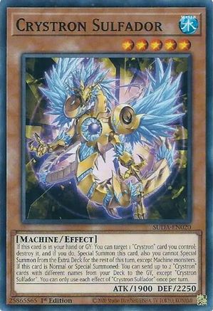 Image of Crystron Sulfador (SUDA-EN020) - Supreme Darkness 1st Edition