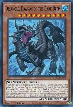 Image of Driangle, Dragon of the Dark Deep (SUDA-EN022) - Supreme Darkness 1st Edition