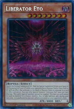 Image of Liberator Eto (SUDA-EN023) - Supreme Darkness 1st Edition