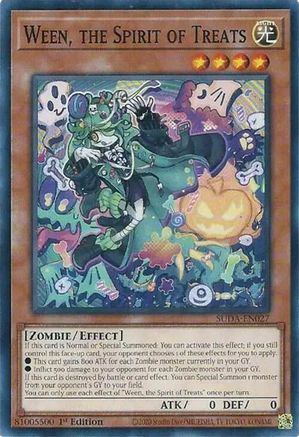Image of Ween, the Spirit of Treats (SUDA-EN027) - Supreme Darkness 1st Edition