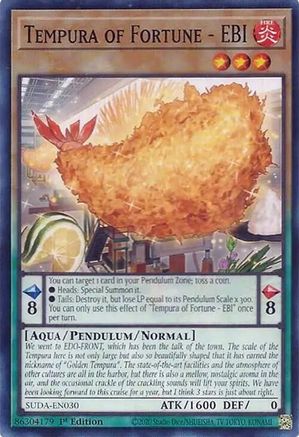 Image of Tempura of Fortune - EBI (SUDA-EN030) - Supreme Darkness 1st Edition
