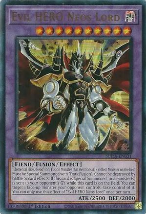 Image of Evil HERO Neos Lord (SUDA-EN031) - Supreme Darkness 1st Edition