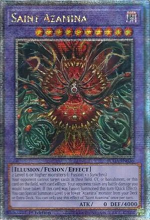 Image of Saint Azamina (Quarter Century Secret Rare) (SUDA-EN036) - Supreme Darkness 1st Edition