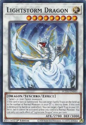 Image of Lightstorm Dragon (SUDA-EN043) - Supreme Darkness 1st Edition