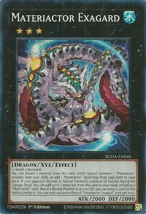 Image of Materiactor Exagard (SUDA-EN045) - Supreme Darkness 1st Edition